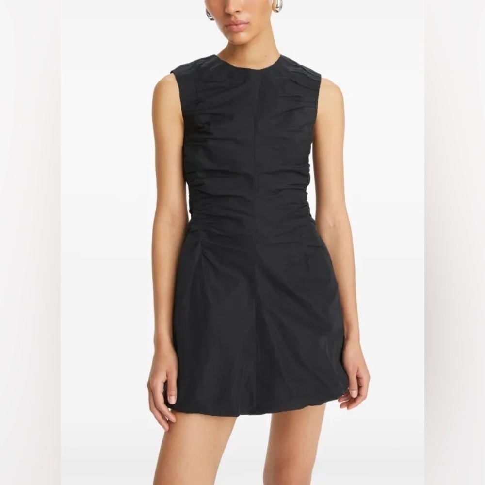 Tory Burch Ruched Mini Dress - Picture 3 of 8